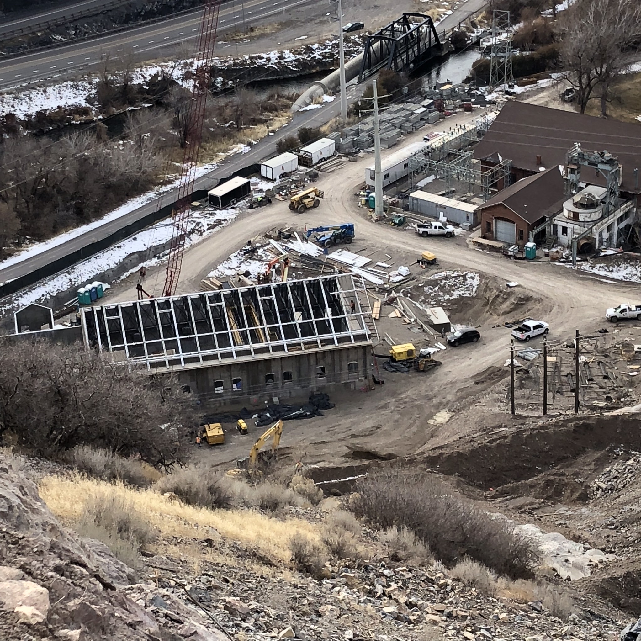 Overview on the construction on the new Power Plant