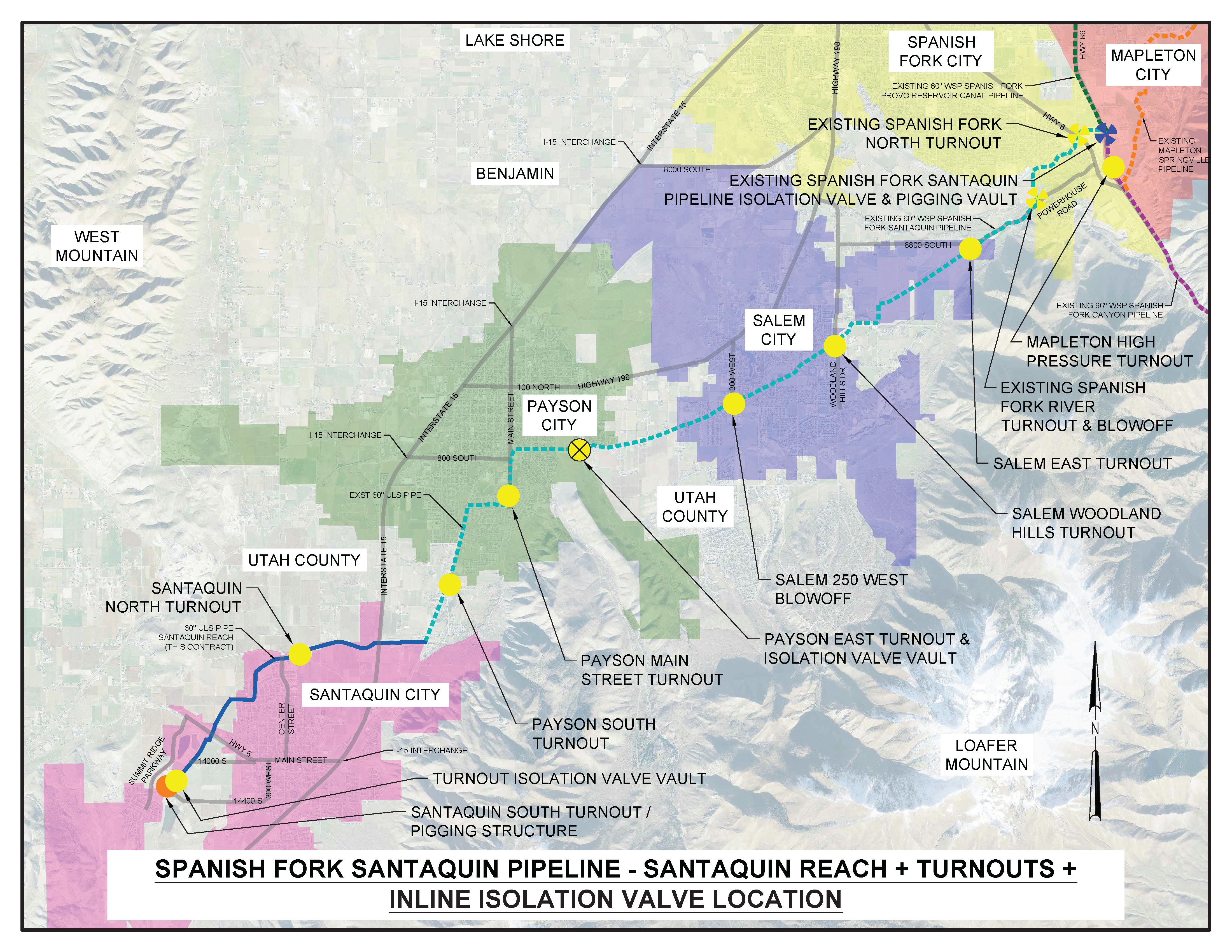 Spanish Fork Santaquin Pipeline